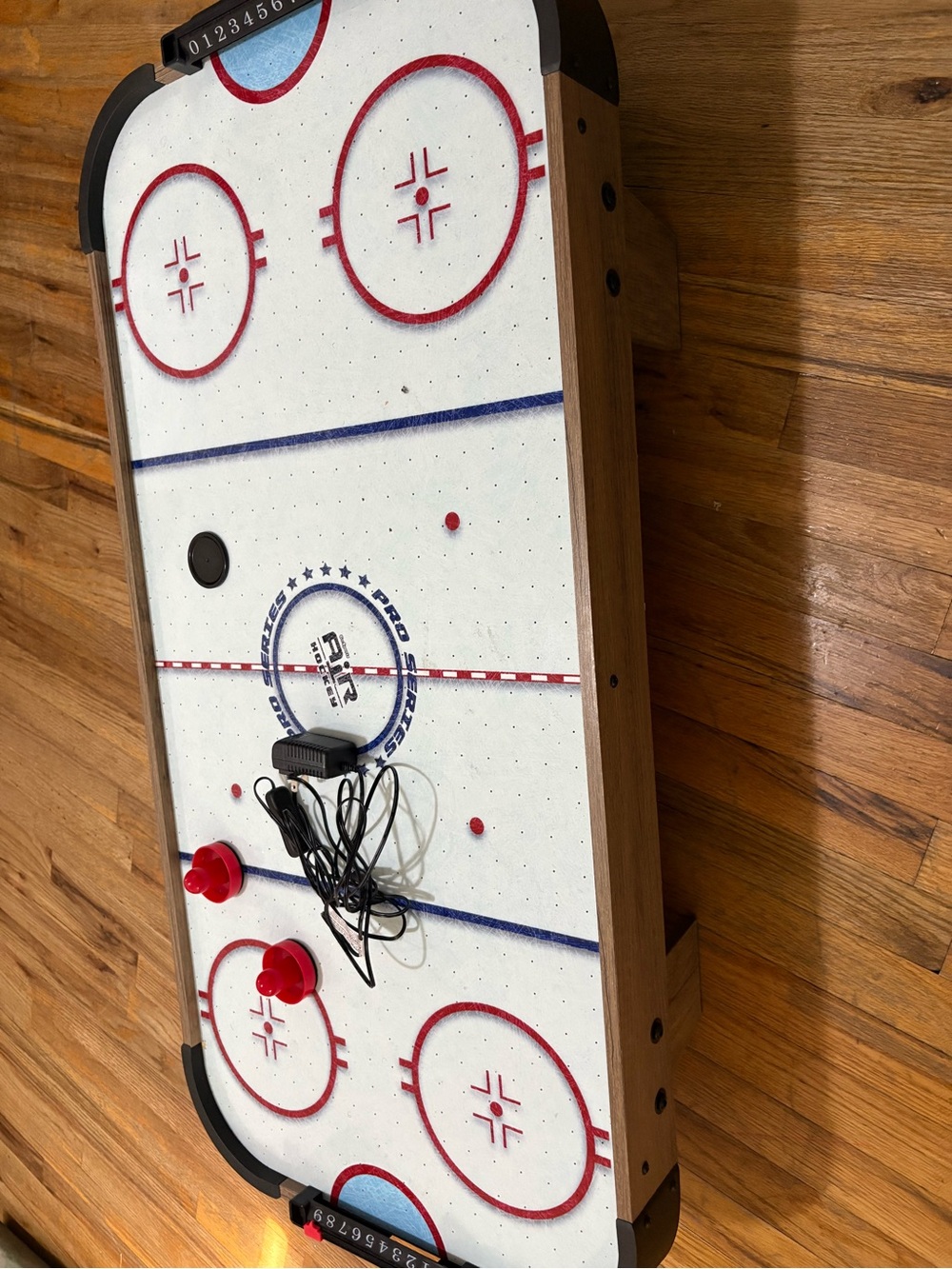 Air Hockey Tabletop Game - White and Red